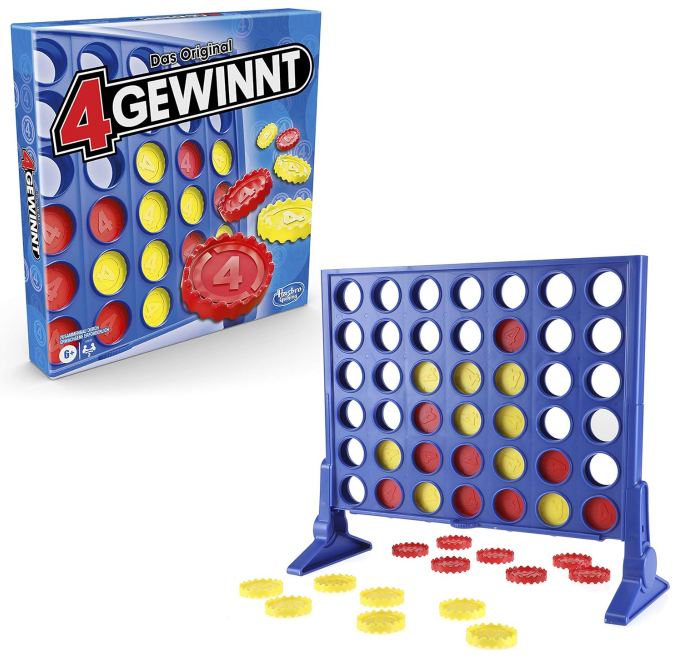 Hasbro 4 gewinnt Strategiespiel für nur 13,99€ bei Prime-Versand