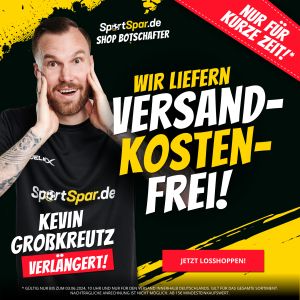 Top! Versandkostenfrei shoppen bei SportSpar – ab 15€ Bestellwert