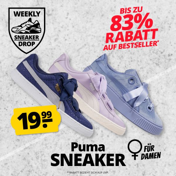 Puma Damen Sneaker für nur 23,94€ (statt 59,99€)