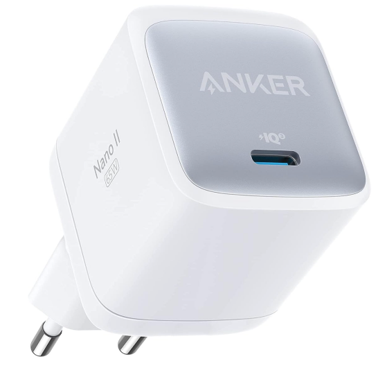 Anker Nano II 65W USB-C Ladegerät mit Schnellladeleistung für nur 27,99€ bei Prime-Versand