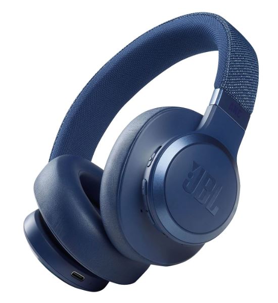 JBL Live 660NC Over-ear Bluetooth Kopfhörer (Blau) für nur 71€ (statt 107€)