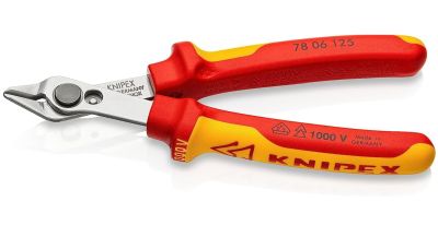 KNIPEX Electronic Super Knips Elektronik-Seitenschneider, 125 mm (78 06 125) für 19,87€