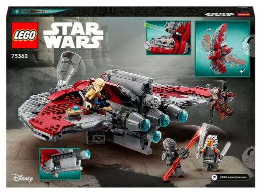 LEGO 75362 Star Wars Ahsoka Tanos T-6 Jedi Shuttle für nur 44,99€ inkl. Versand
