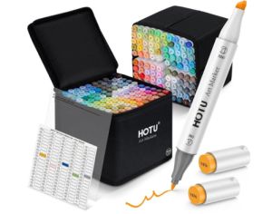 HOTU Marker-Stifte zum Zeichnen (100 Farben) für nur 29,99€ inkl. Prime-Versand