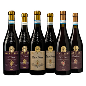 Mastieri Piemonte Weinpaket (6 Flaschen) für 39,99€ inkl. Lieferung