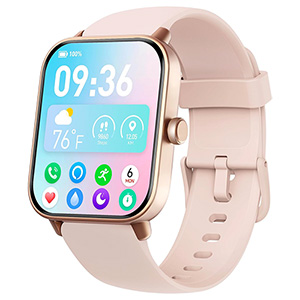 Woneligo Smartwatch mit Telefon- & Fitnessfunktionen für nur 19,79€ – Prime