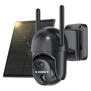 NUASI 4G LTE Solar Überwachungskamera für 65,69€