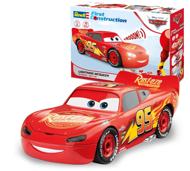 Revell Lightning McQueen Disney Cars Auto mit Licht&Sound für nur 12,99€ bei Prime inkl. Versand