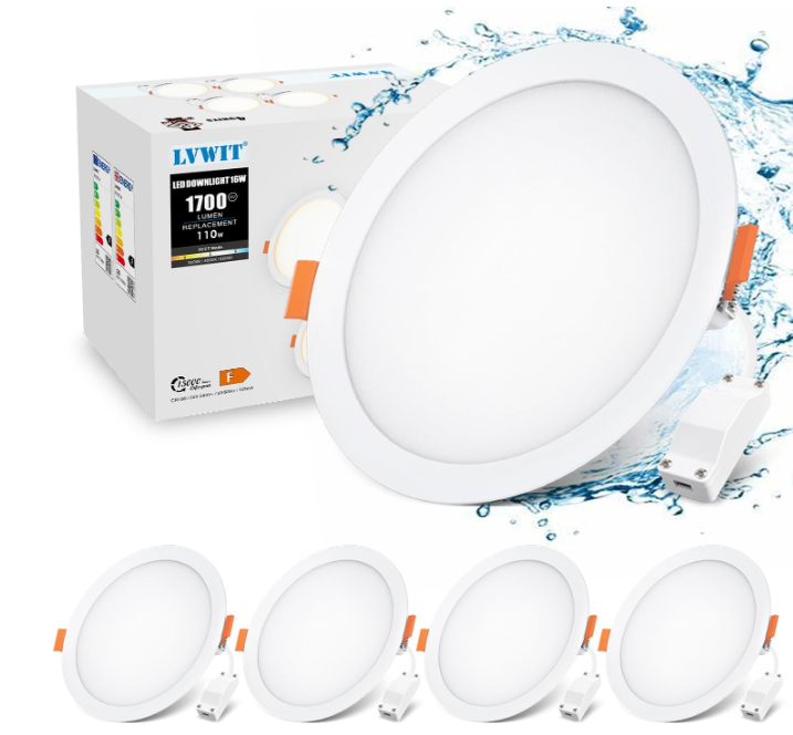 LVWIT LED Deckenspots Flach 230V, 16W für nur 28,69€ bei Prime inkl. Versand