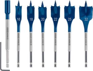 Bosch Accessories 7x Expert SelfCut Speed Flachfräsbohrer Set für 14,29€ (statt 19,78€)