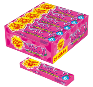 Chupa Chups Big Babol Tutti Frutti Bubble Gum (20 x 27,6g) für nur 7,59€ (statt 11€) – Prime