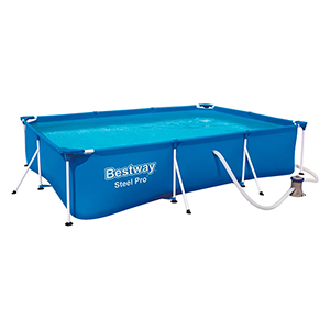 Bestway Pool Steel Pro Frame Pool-Set (201 x 66 x 300 cm) für 54,94€ (statt 99€)