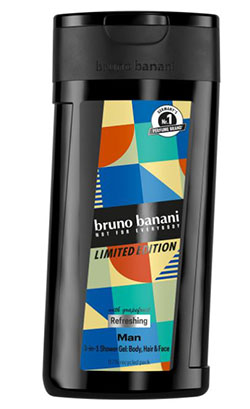 bruno banani Limited Edition 3-in-1 Shower Gel (250 ml) für nur 1,80€ im Spar-Abo