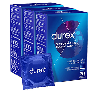 60 Durex Classic Natural Kondome für nur 27,90€ (statt 34€)
