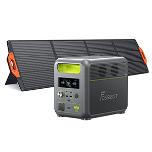 FOSSiBOT F1200 Power Station + SP200 Solar Panel (1.024 Wh, 1200W) für nur 649€