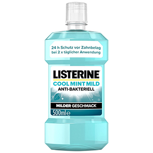 LISTERINE Cool Mint Mild (500 ml) Mundspülung für nur 2,62€ (statt 3,95€)