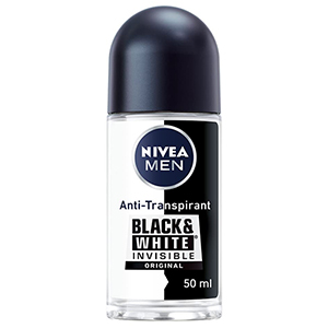 NIVEA MEN Black & White Invisible Original Deo Roll-On für 1,72€ (statt 2,15€)