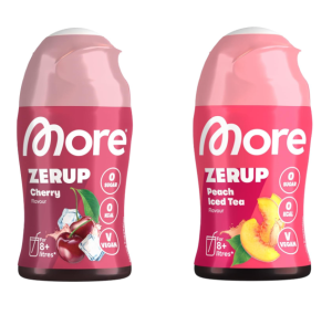 MORE Zerup Cherry oder Peach Ice Tea 65ml für 4,19€ (statt 5,85€)