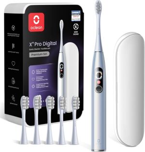 Oclean Schallzahnbürste X Series Pro Digital Travel Set mit Touch-Display für 77€