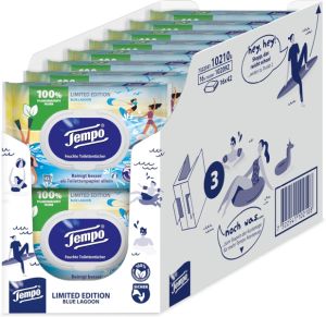 Tempo Feuchtes Toilettenpapier Limited Edition 16 x 42 Stück für 17,28€ (statt 23,04€)