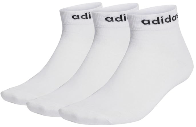 adidas Unisex Think Linear Ankle Socks im 3er Pack für nur 5,99€ bei Prime-Versand