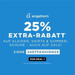 Engehorn: 25% Extra-Rabatt auf Kleider, Shirts & Sommerschuhe