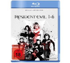 Resident Evil 1-6 (Bluray) für nur 19,97€ inkl. Prime-Versand