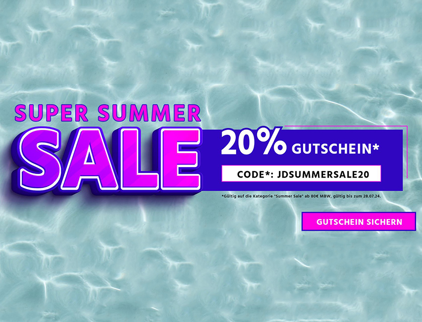 Jeans Direct: 25% Rabatt auf rund 2.100 Artikel im Summer Sale (MBW: 80€)