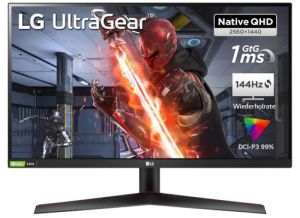 LG Electronics 27GN800P-B Ultragear Gaming Monitor (27 Zoll) für nur 170€ inkl. Versand