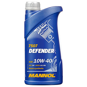 MANNOL Defender 10W-40 API SL/CF Motorenöl (1 Liter) für 5,29€ (statt 9,81€) – Prime