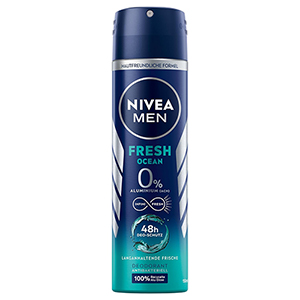 NIVEA MEN Fresh Ocean Deo Spray (150 ml) für nur 1,83€ (statt 2,29€)