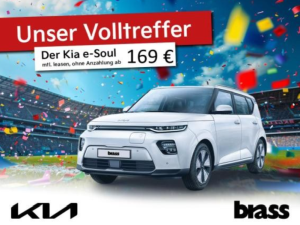 Leasingdeal: Kia e-Soul Inspiration für 169€ mtl. über 12 Monate auf 10tkm – für Privat und Gewerbekunden