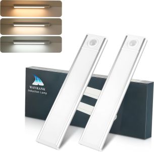 WAYRANK Dimbare LED Unterbauleuchten 2 Stück für 11,99€ (statt 19,99€)