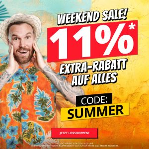 SportSpar: Weekend Sale mit 11% Extra-Rabatt auf Alles!