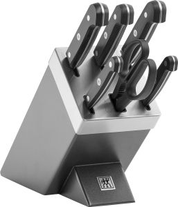 ZWILLING Gourmet 7-teiliger Selbstschärfender Messerblock für 139€ (statt 183,90€)