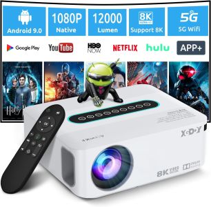 XGODY 4K Beamer mit WiFi und Bluetooth für 128,76€