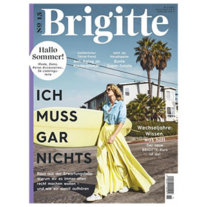 6 Ausgaben Brigitte für nur 6,95€ Versandkosten testen – selbstkündigend!