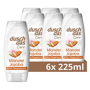 6x Duschdas Care Duschgel Mandel & Jojoba Milde Pflegedusche für 5,64€