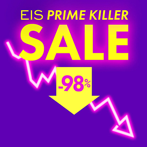 Eis.de Primne Killer Sale mit bis zu 98% Rabatt – z.B. Vibratoren, Öle, Dessous uvm.