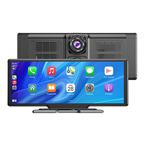 ESSGOO 10″ CarPlay Display mit 4K-Dashcam für 79,99€