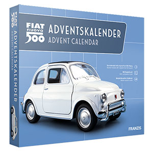 FRANZIS Adventskalender Fiat 500 Bausatz für nur 19€ (statt 38€)