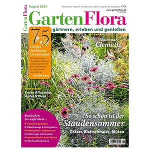 2 Ausgaben GartenFlora für nur 6,95€ Versandkosten testen – selbstkündigend