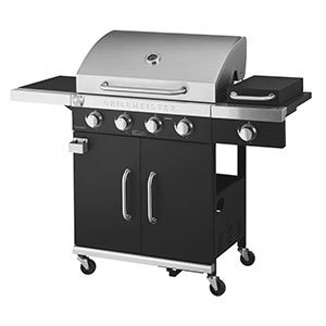 GRILLMEISTER Gasgrill mit 4+1 Brennern für nur 304,90€ inkl. Lieferung