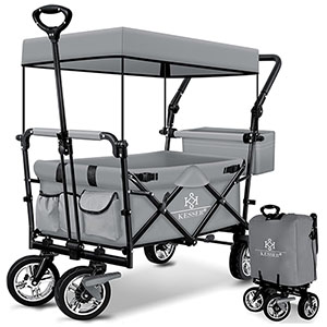 KESSER GT9000 faltbarer Bollerwagen mit Dach für nur 109,80€ (statt 150€)