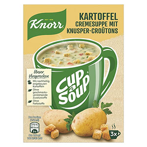 12er-Pack Knorr Cup a Soup Kartoffel Cremesuppe für nur 9,50€ – Prime Spar-Abo