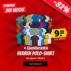 SportSpar Lambretta Polo-Shirts für nur 9,99€ zzgl. Versand