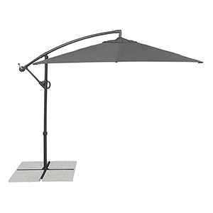 LIVARNO home Ampel-Sonnenschirm (238 cm, quadratisch) für 88,89€ (statt 109€)