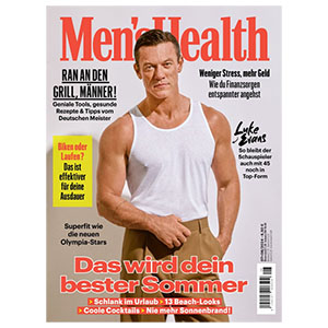 2 Ausgaben Men’s Health für nur 6,95€ Versandkosten testen – selbstkündigend