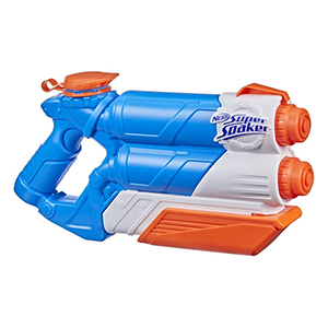 Nerf Super Soaker Twin Tide Wasserpistole (1,4L Wassertank) für 7,19€ – Prime