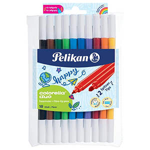 Pelikan Fasermaler Colorella Duo mit 10 Farben für nur 3,89€ (statt 6,24€) – Prime